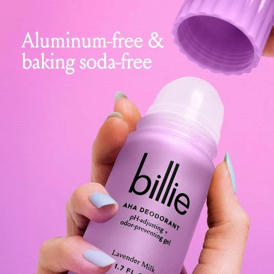 Billie AHA Gel Deodorant Lavender Milk 1.7 fl oz - Image 3