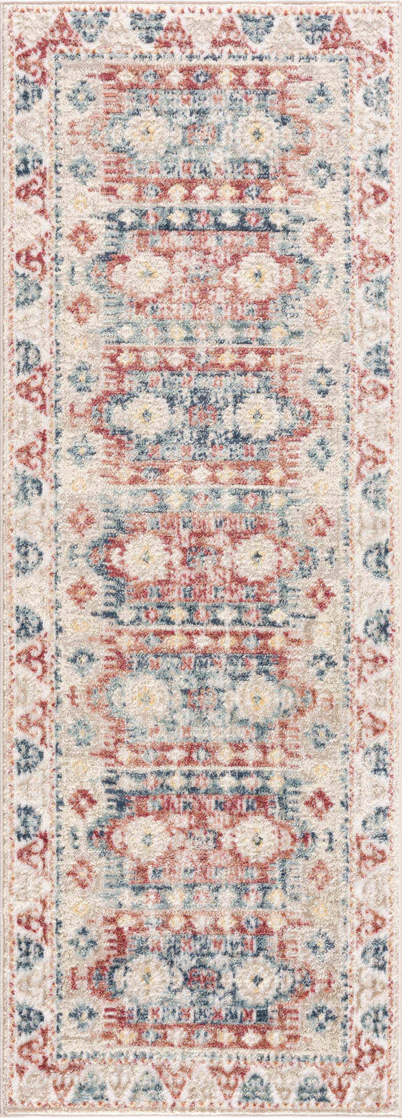 Bindi Blue & Rose Area Rug - Clearance - Image 10