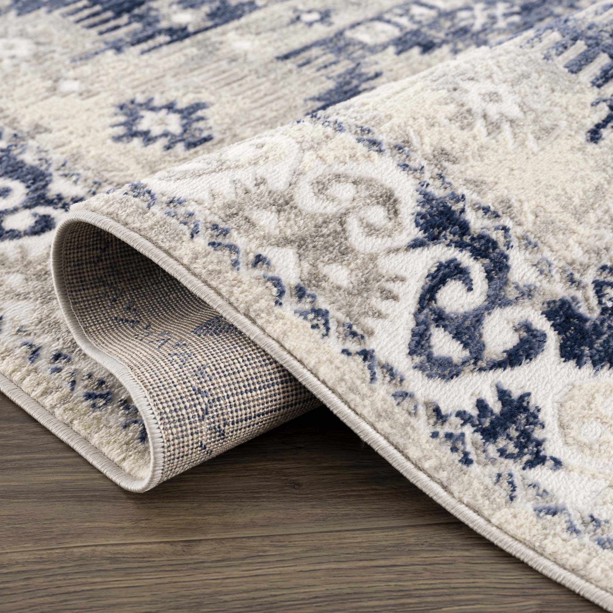 Bindi Navy Area Rug - Clearance - Image 6