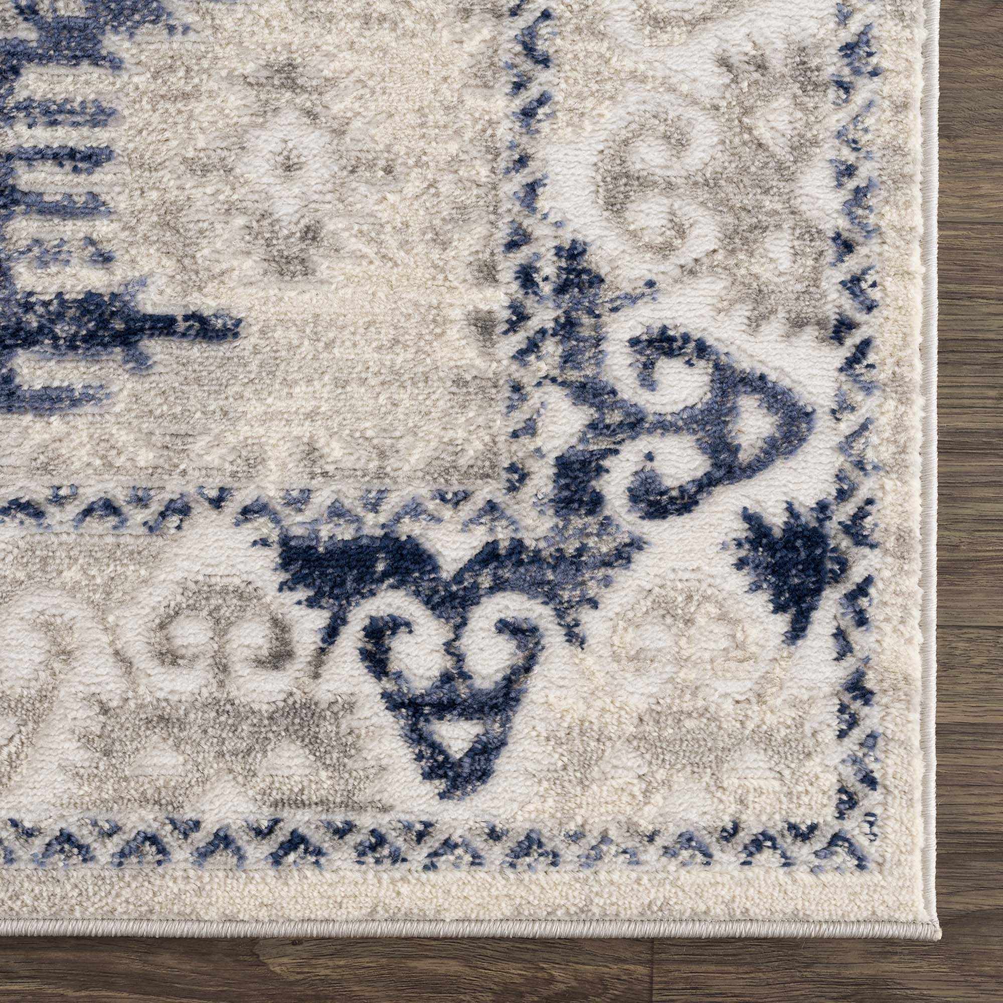 Bindi Navy Area Rug - Clearance - Image 8