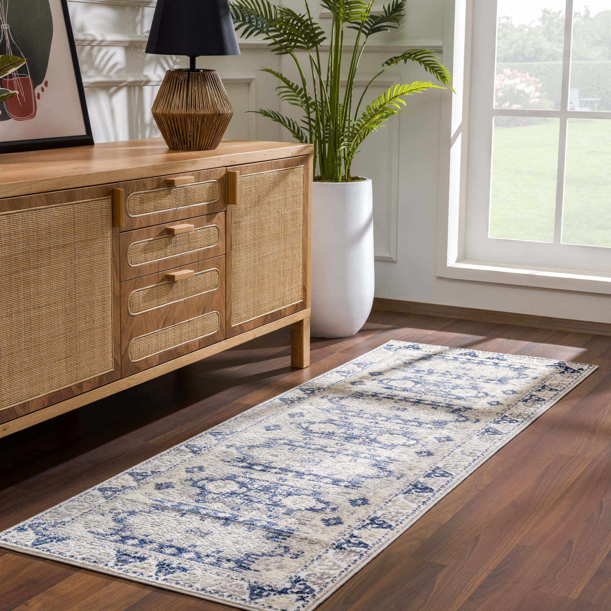 Bindi Navy Area Rug - Clearance - Image 9