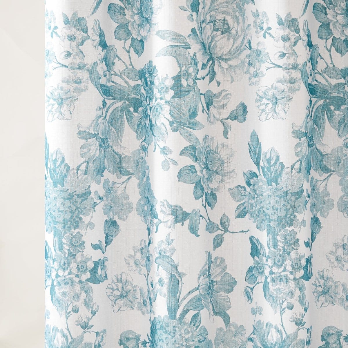 Bird And Hydrangea Toile Shower Curtain - Image 3
