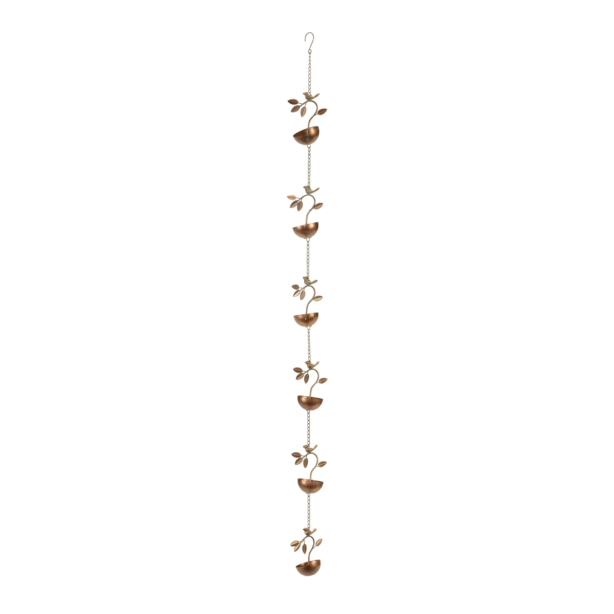 Bird Branch Rain Chain 70"L