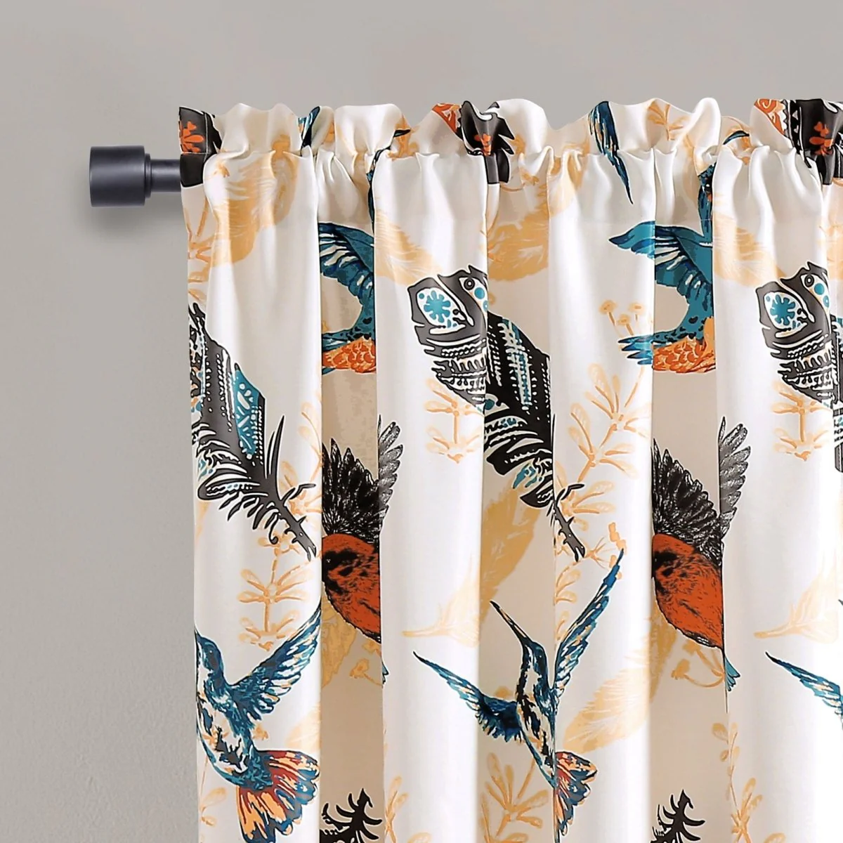 Bird Breeze Light Filtering Window Curtain Set - Image 4