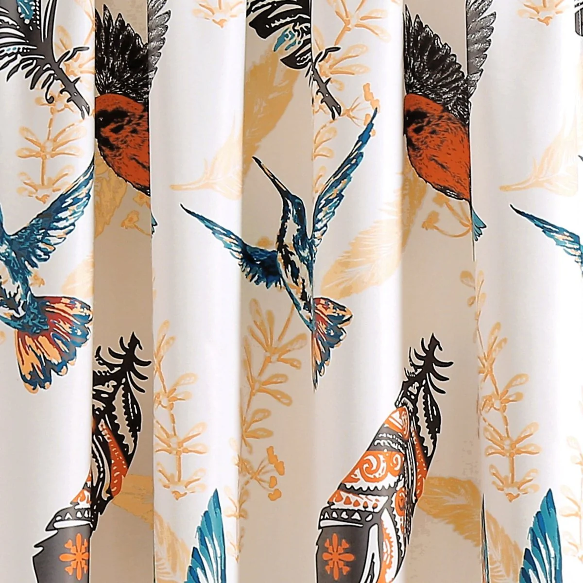 Bird Breeze Light Filtering Window Curtain Set - Image 5