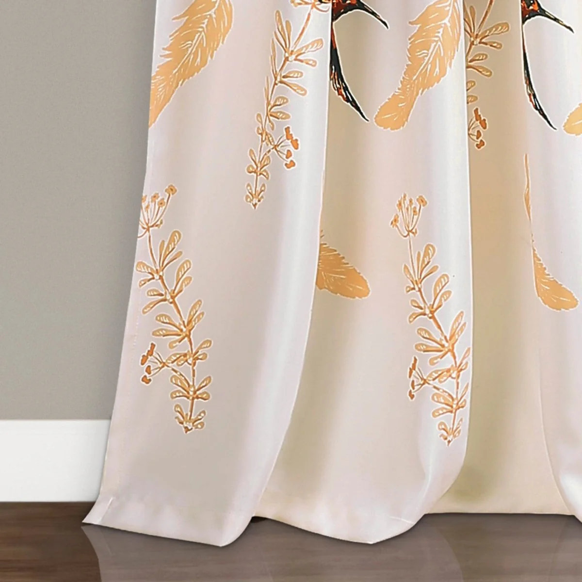 Bird Breeze Light Filtering Window Curtain Set - Image 7