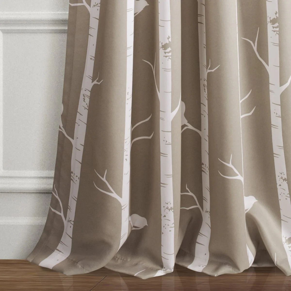 Bird on the Tree Light Filtering Window Curtain Set - Image 11