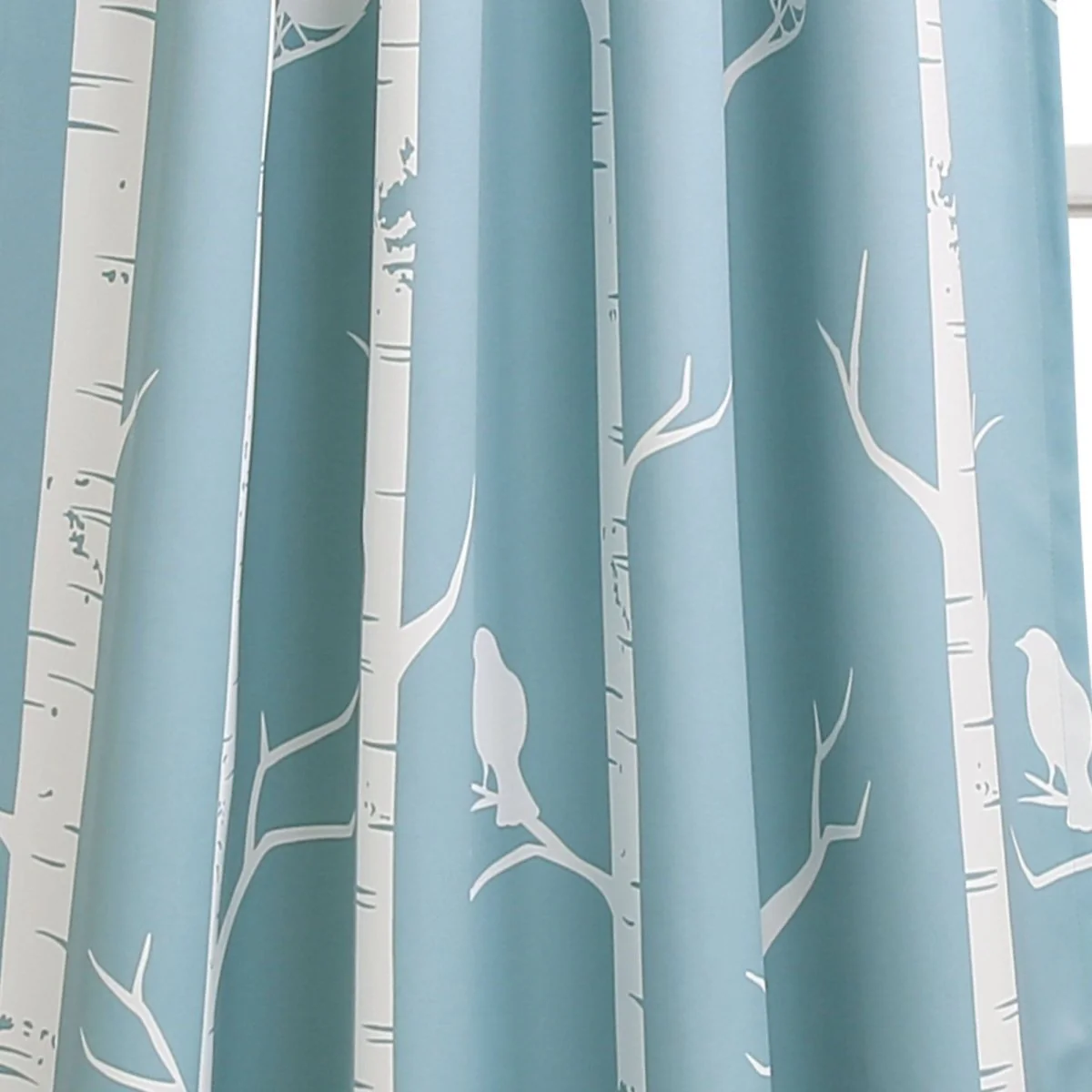 Bird on the Tree Light Filtering Window Curtain Set - Image 6