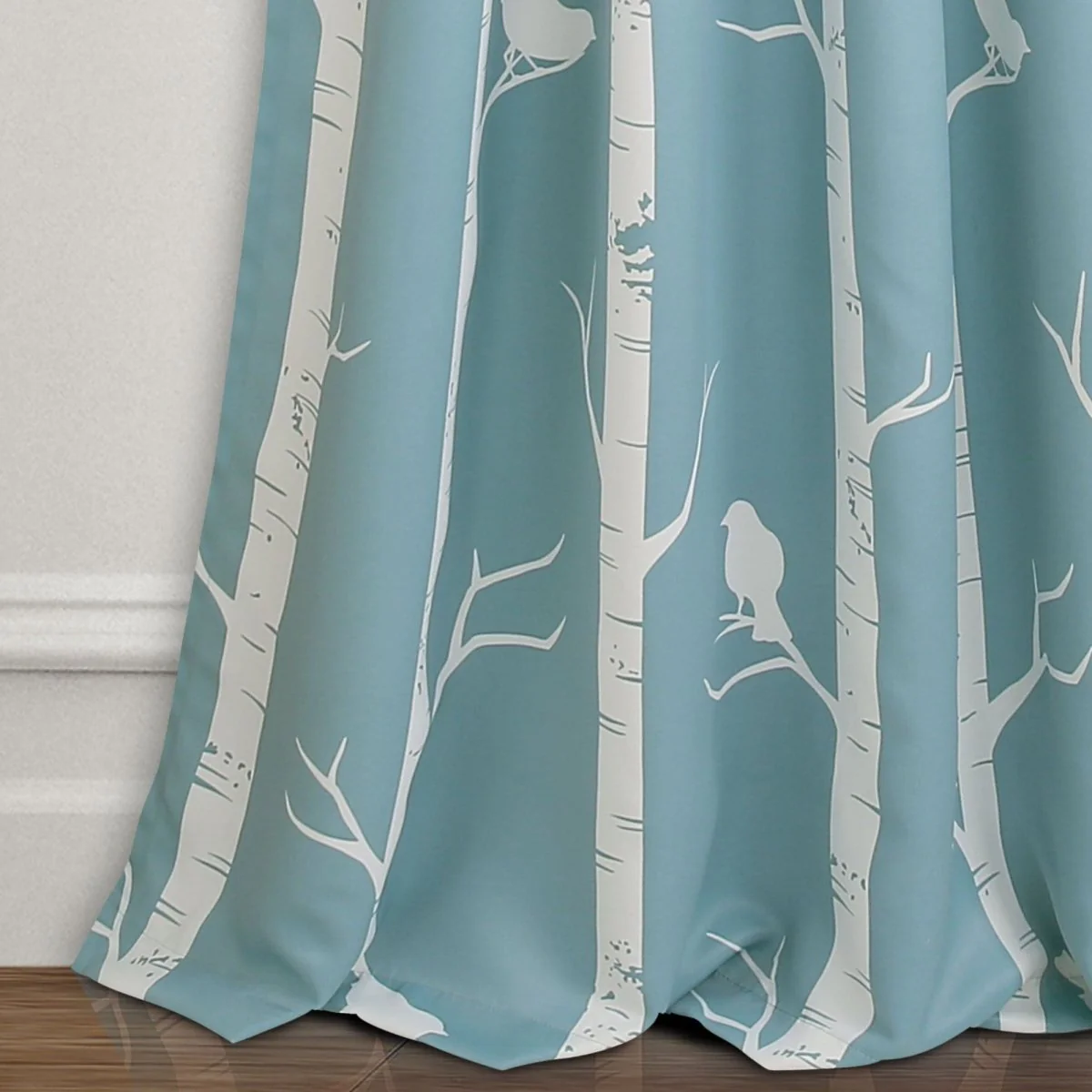 Bird on the Tree Light Filtering Window Curtain Set - Image 7