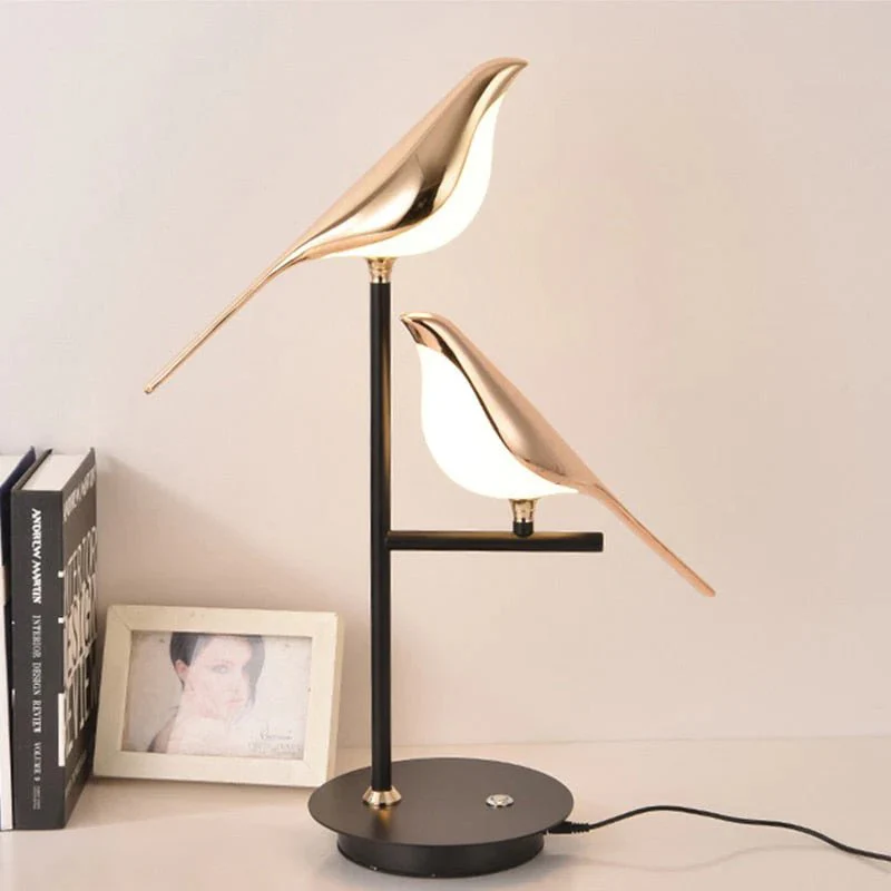 Bird Wall Sconce LED Nordic Gold Modern Wall Light Fixture - Image 3