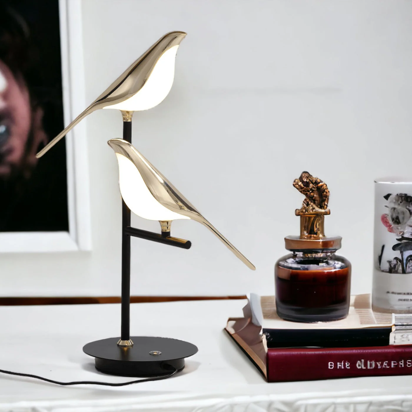 Bird Wall Sconce LED Nordic Gold Modern Wall Light Fixture - Image 5