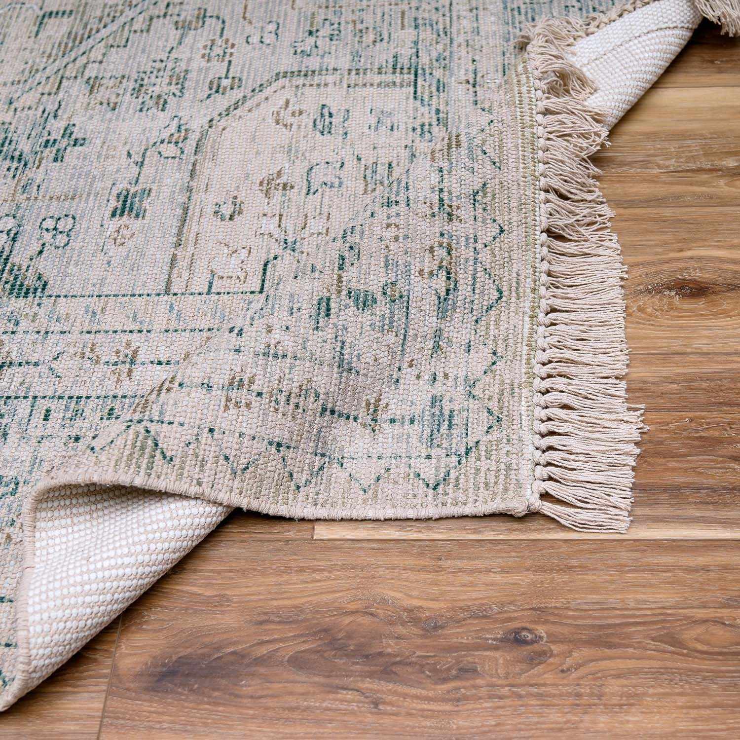 Birdham Handmade Cotton-blend Rug - Image 4