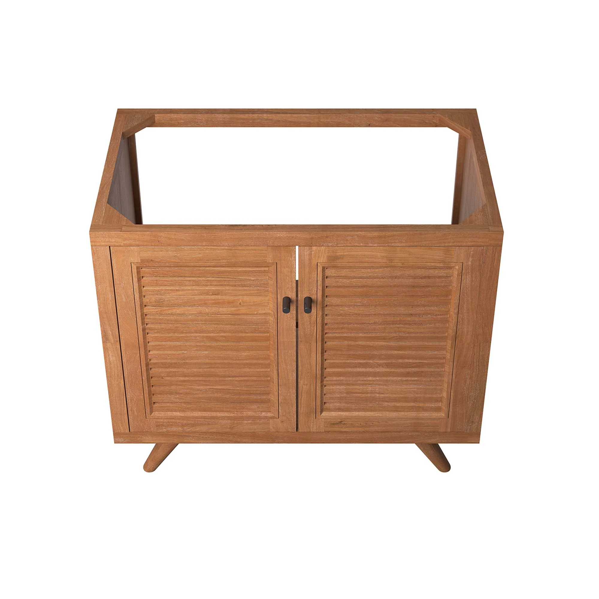 Birdie 36" Teak Wood Bathroom Vanity Cabinet (Sink Basin Not Included) by Modway - Image 6