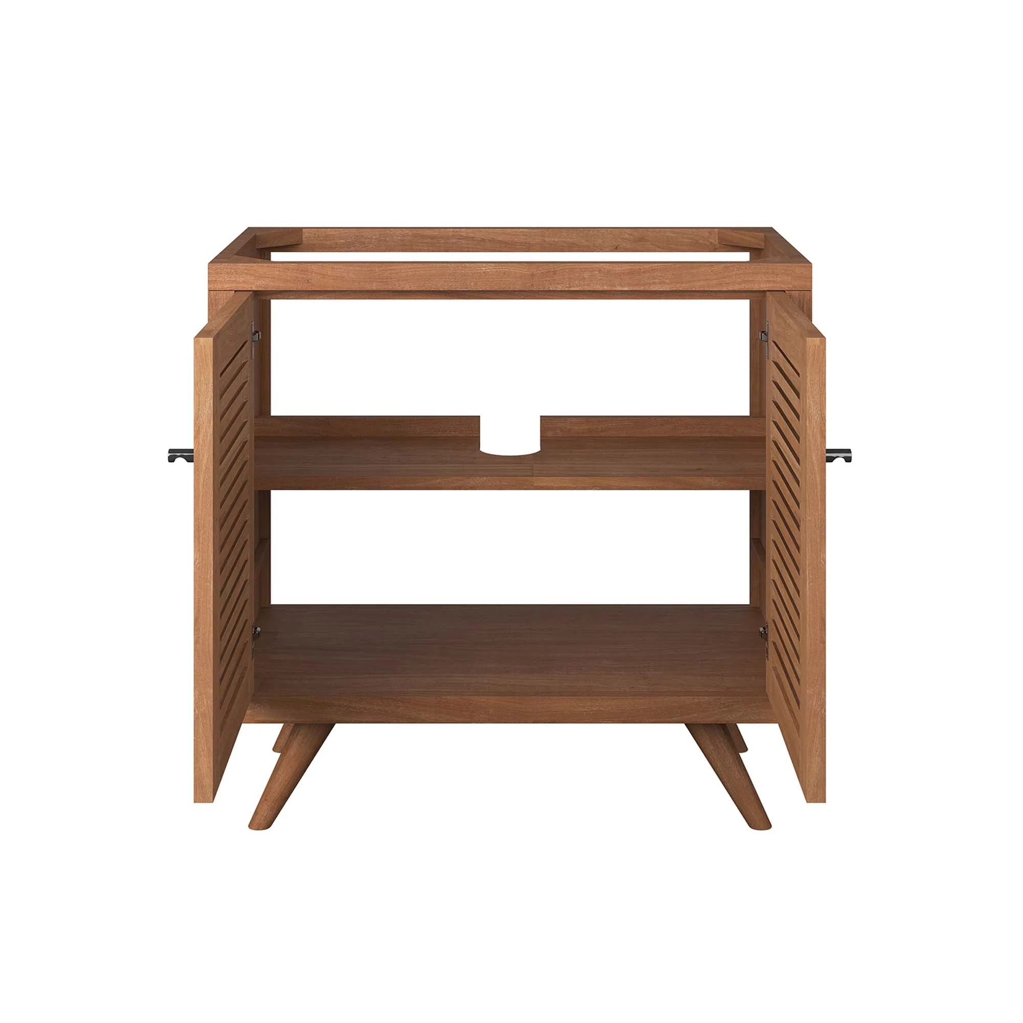 Birdie 36" Teak Wood Bathroom Vanity Cabinet (Sink Basin Not Included) by Modway - Image 7