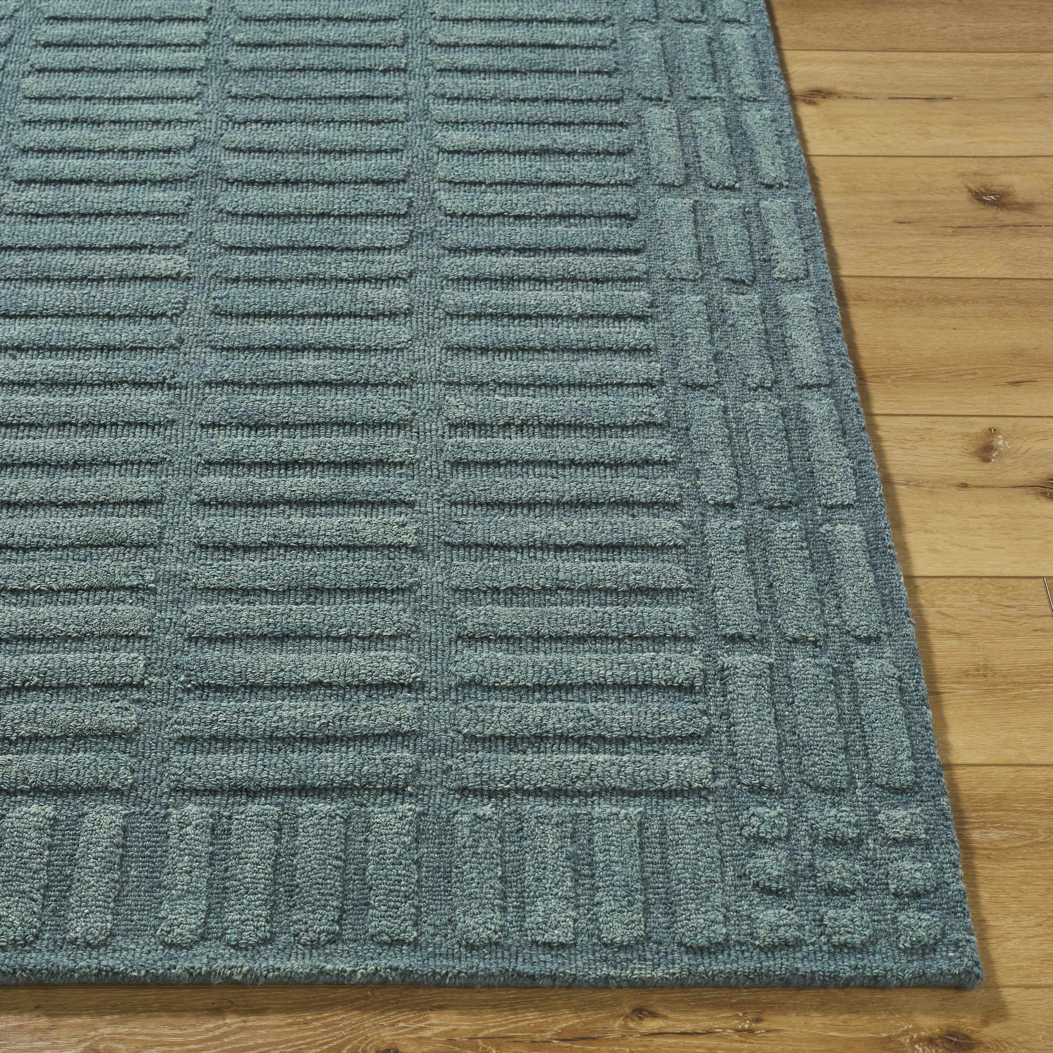 Birger Slate Blue Area Rug - Image 5