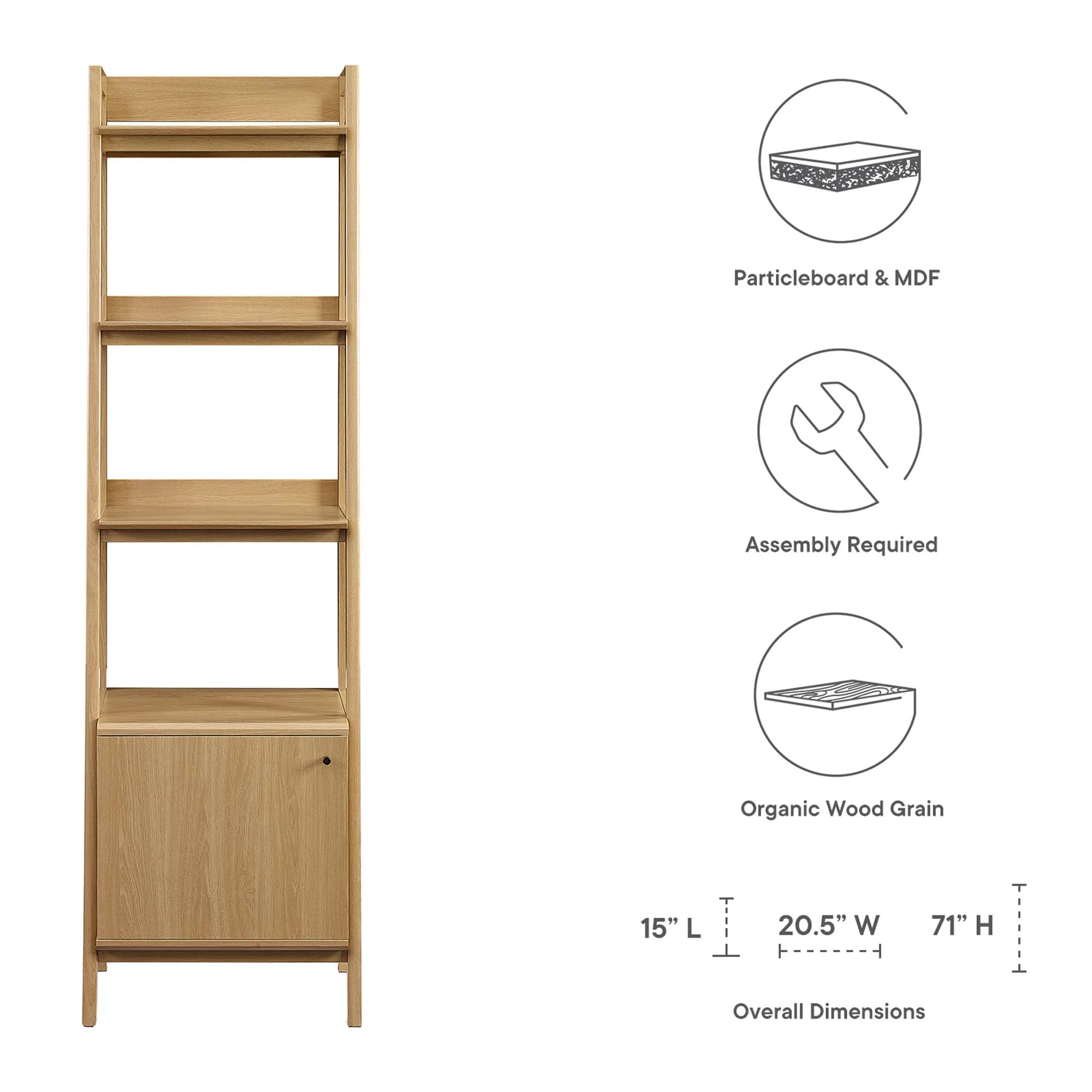 Bixby 21" Bookshelf by Modway - Image 19