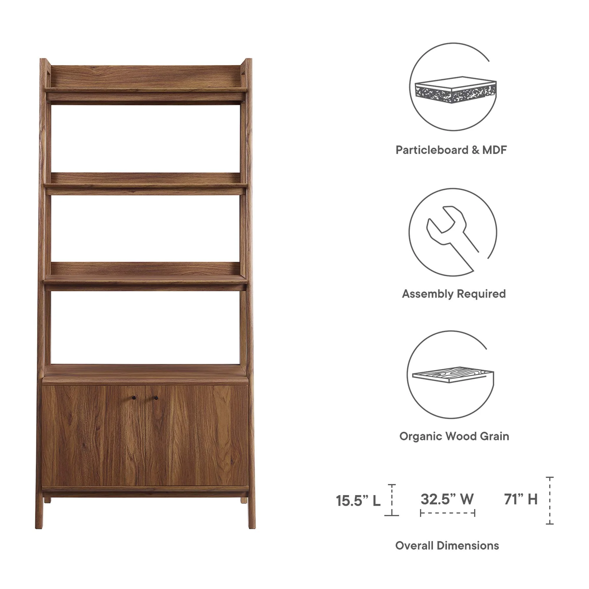 Bixby 33" Bookshelf by Modway - Image 18