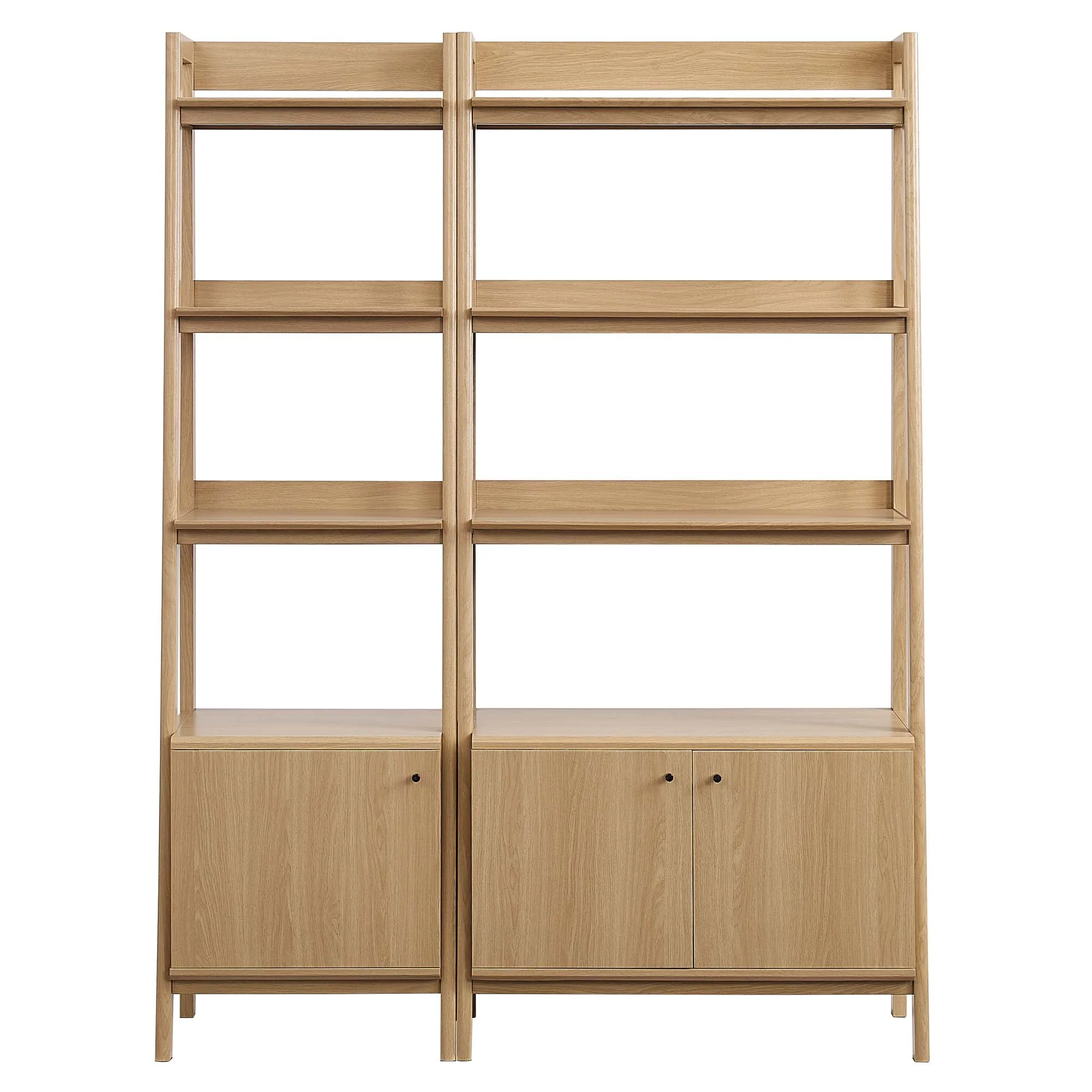 Bixby Wood Bookshelves Set of 2 by Modway - Image 12