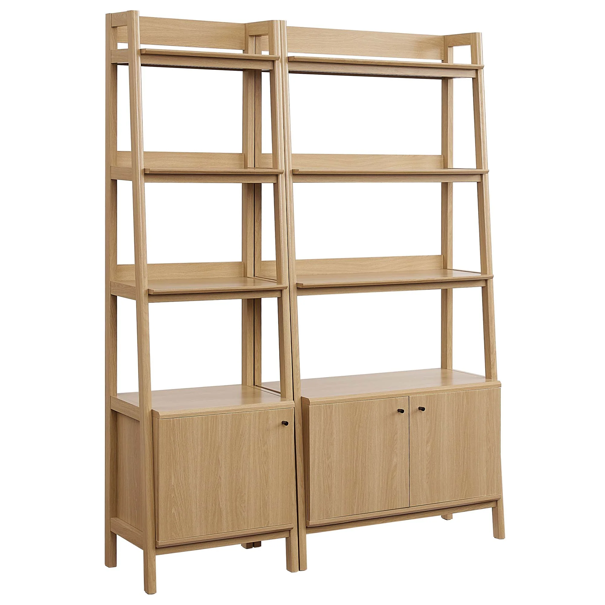 Bixby Wood Bookshelves Set of 2 by Modway - Image 14