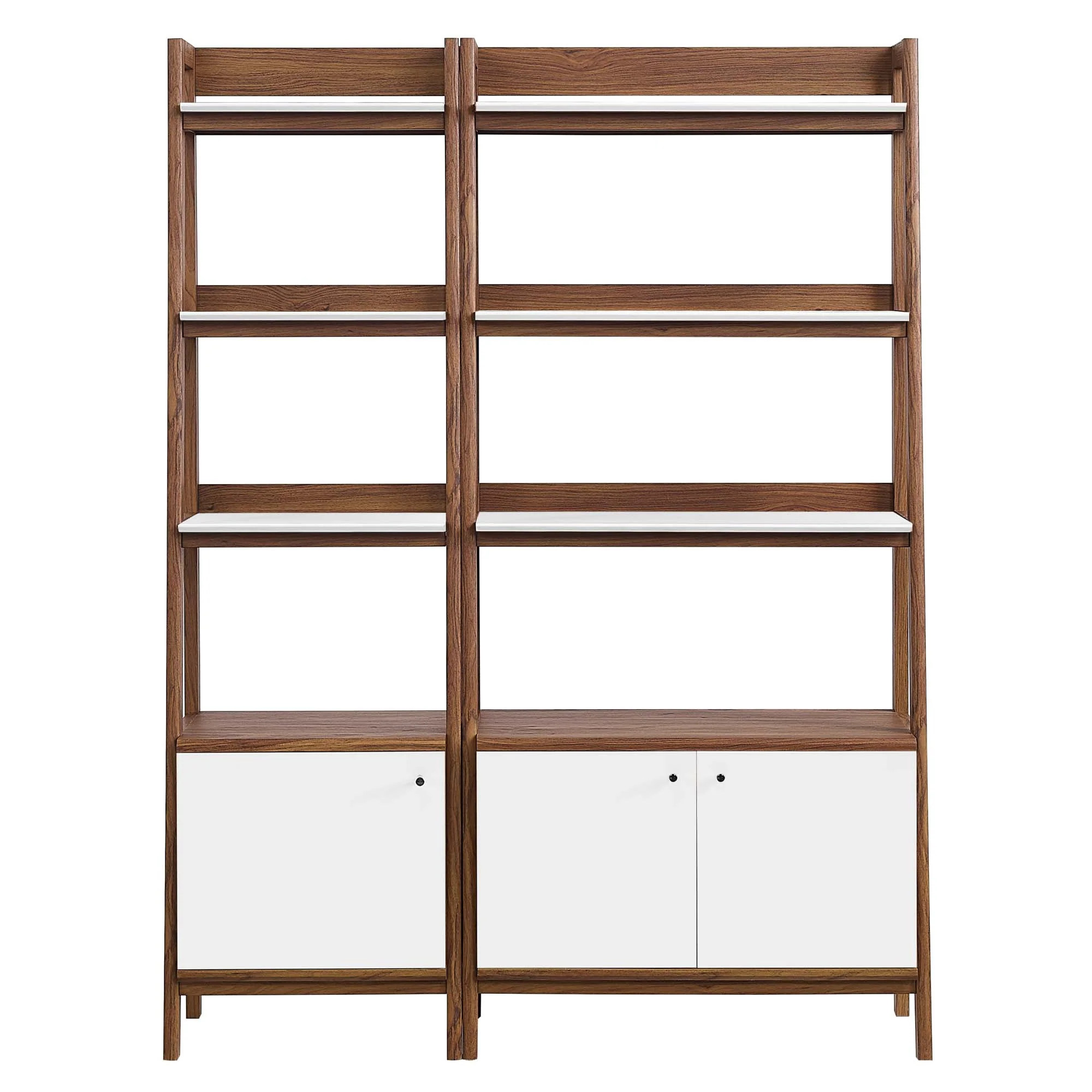 Bixby Wood Bookshelves Set of 2 by Modway - Image 2