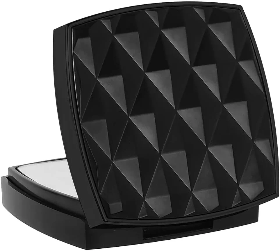 Black 1x/3x Magnifying Rechargeable LED Compact Makeup Mirror - Image 13