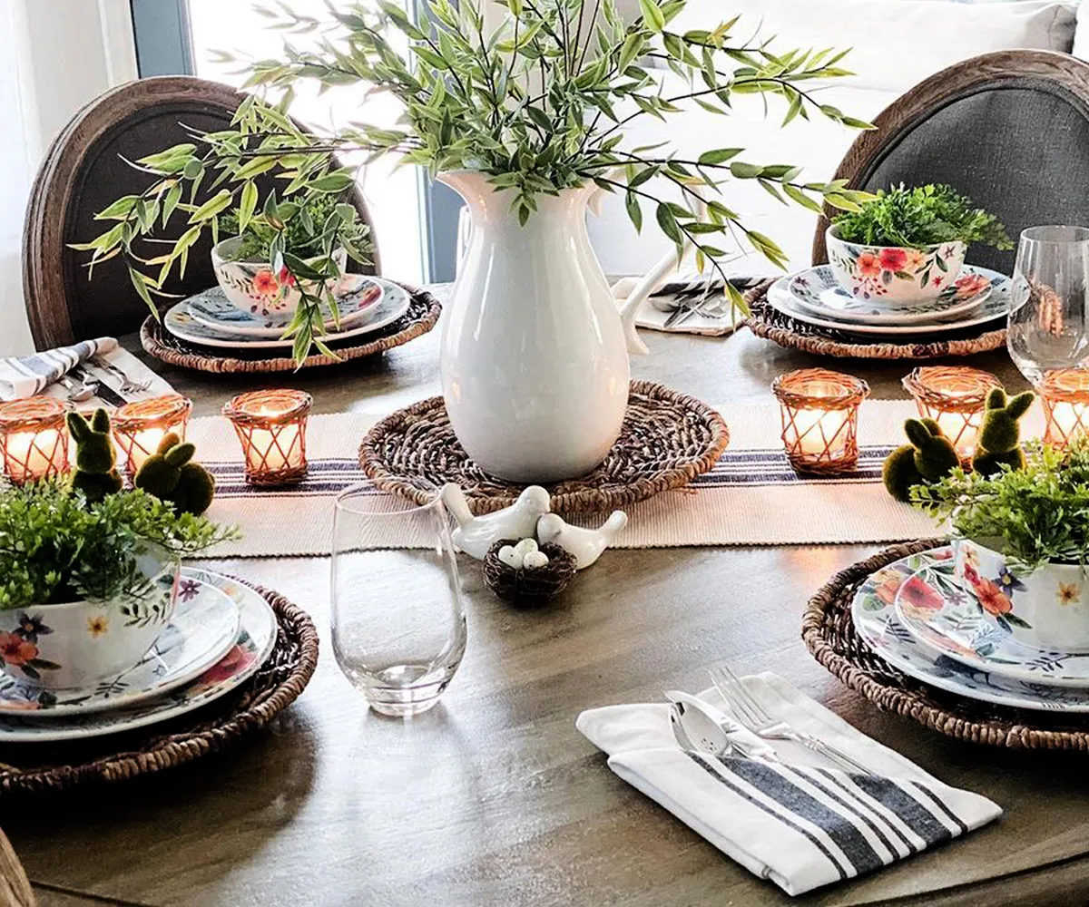 Black and White Napkins - Striped - Image 2