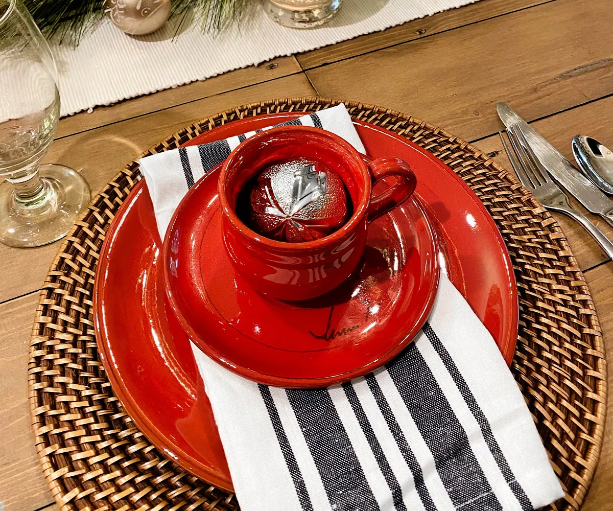Black and White Napkins - Striped - Image 7