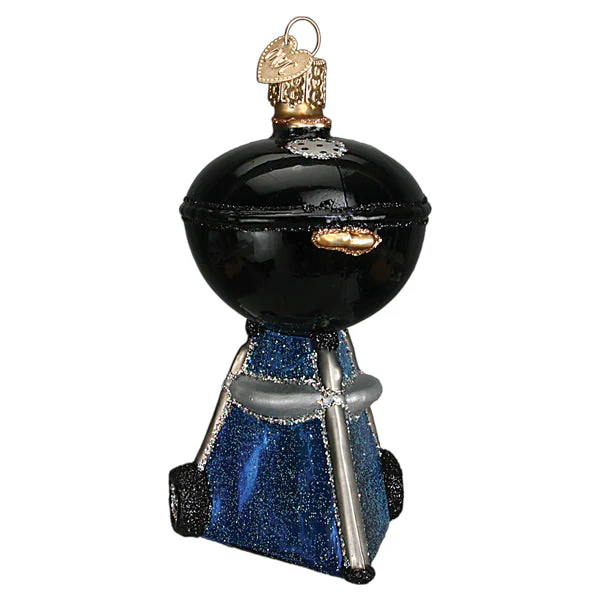 Black Classic Barbecue Ornament - Image 3