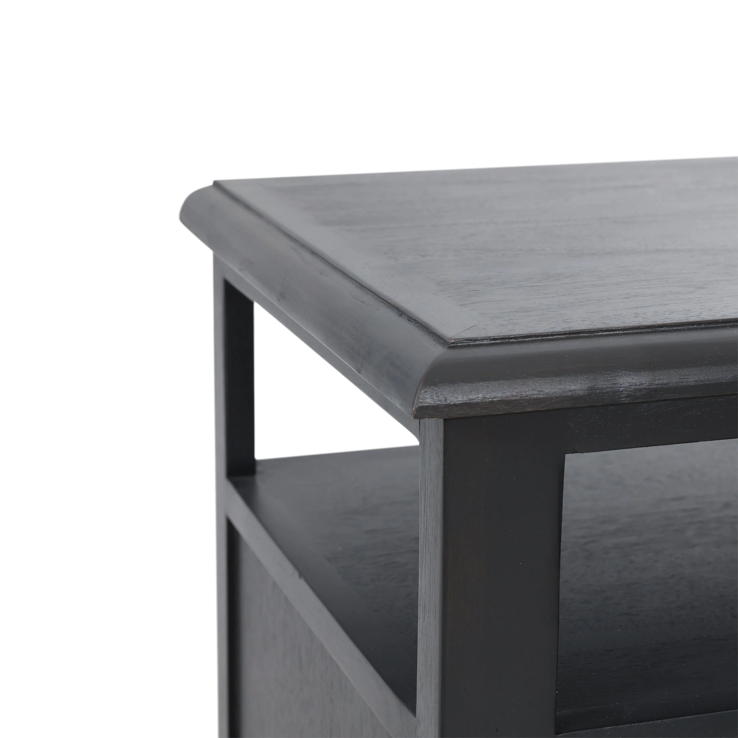 Black Classic Nightstand - Image 13