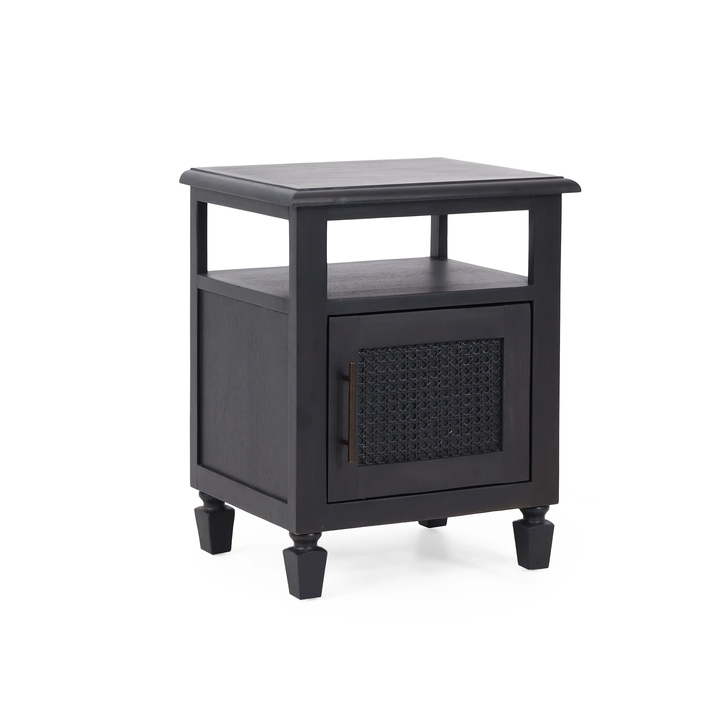 Black Classic Nightstand - Image 6