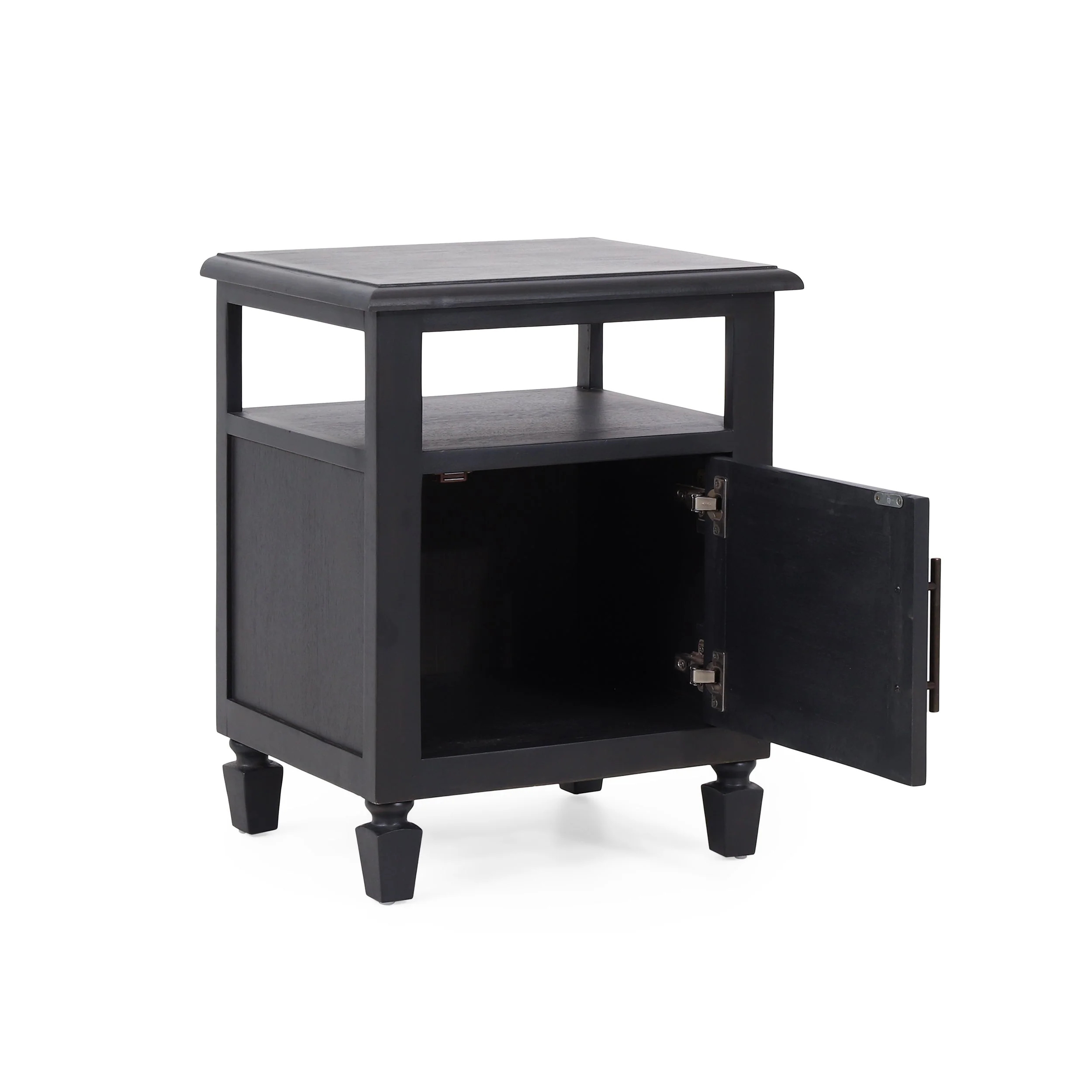 Black Classic Nightstand - Image 7