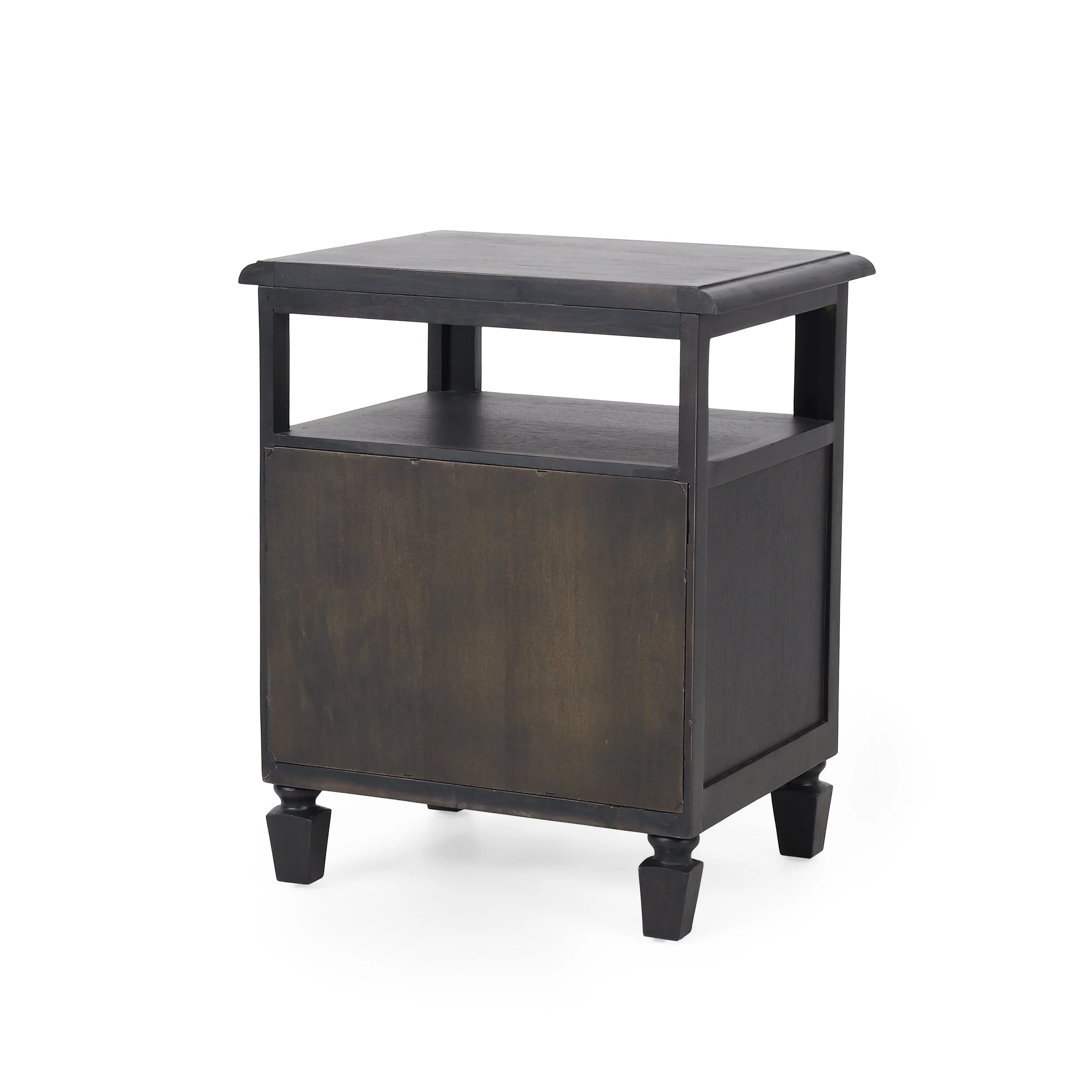 Black Classic Nightstand - Image 8
