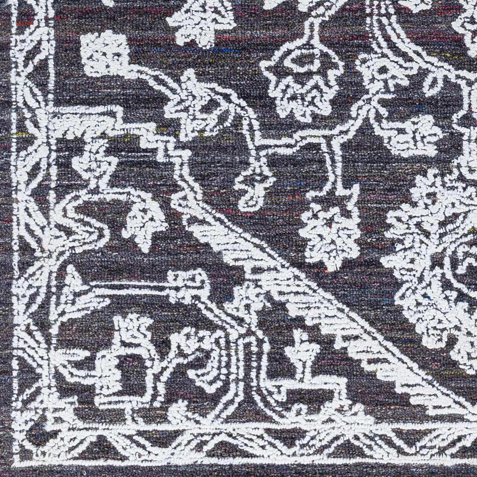 Black Derya Area Rug - Clearance - Image 4