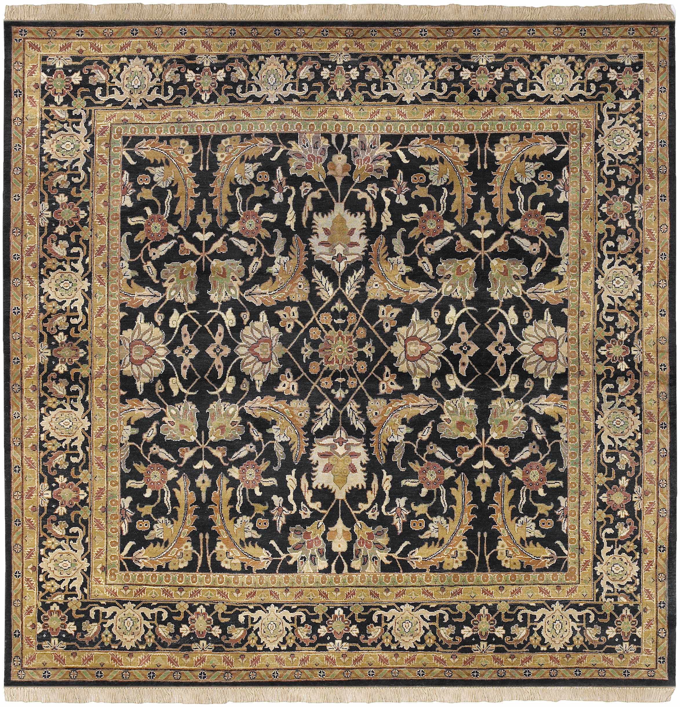 Black&Gold Premium Wool Rug - Clearance - Image 9
