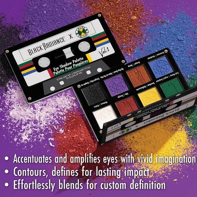 Black Radiance Cross Colors Playlist Eyeshadow Palette 0.37oz - Imperfect Box - Image 5