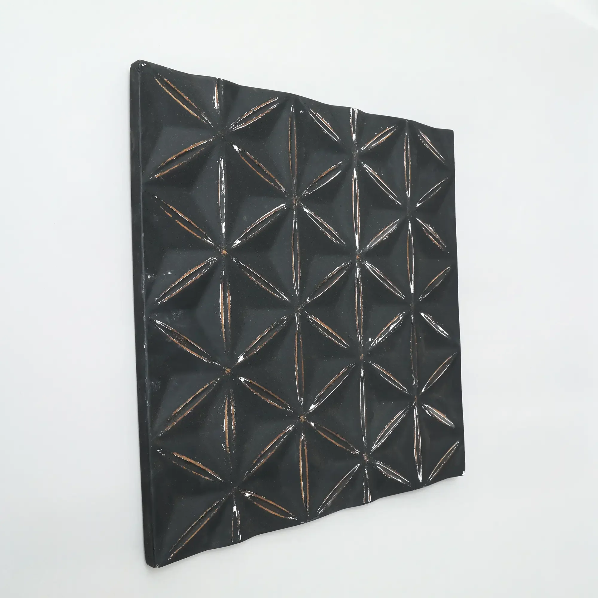 Black Square Modern Wall Art - Image 3