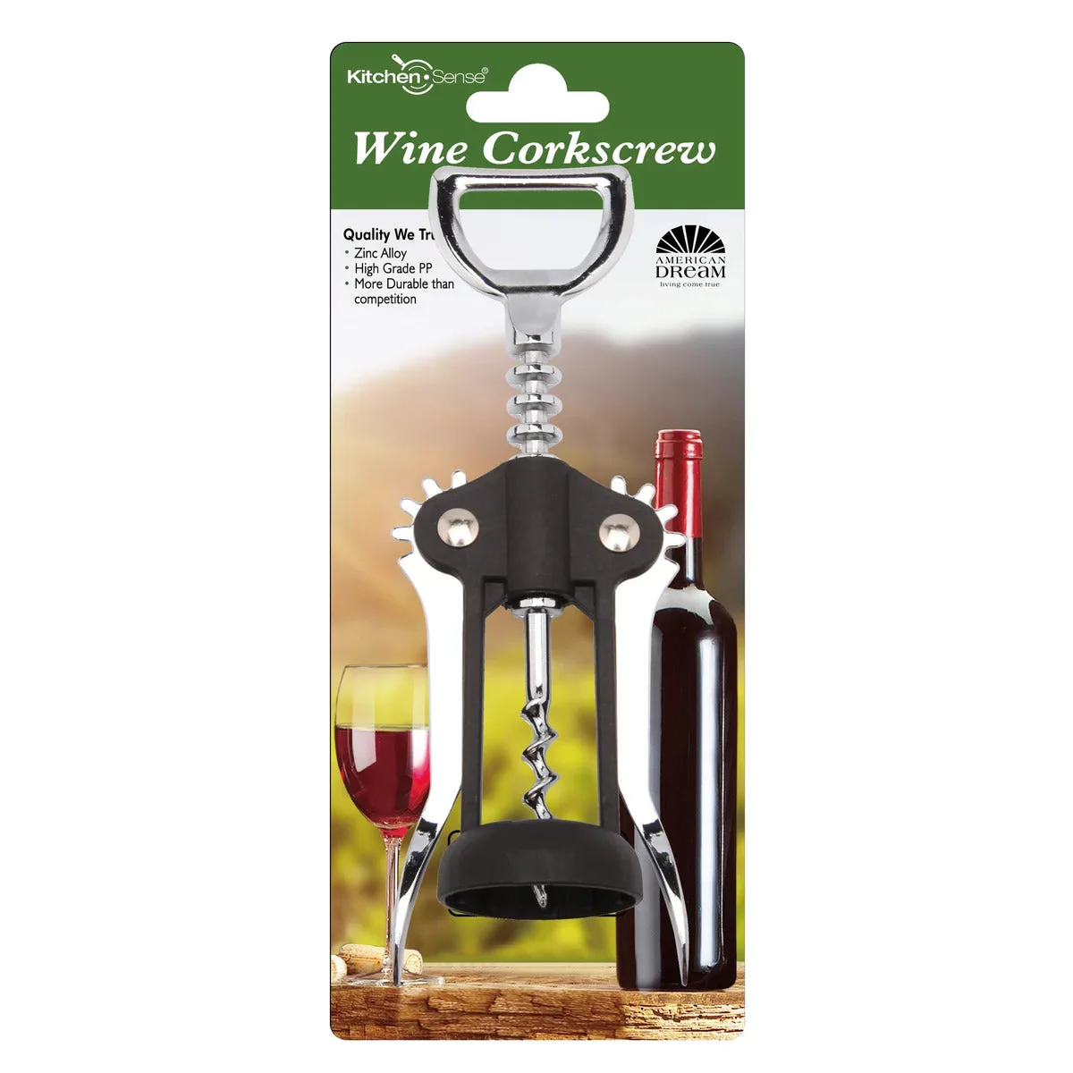 Black Wing Corkscrew Wine Opener - Image 4