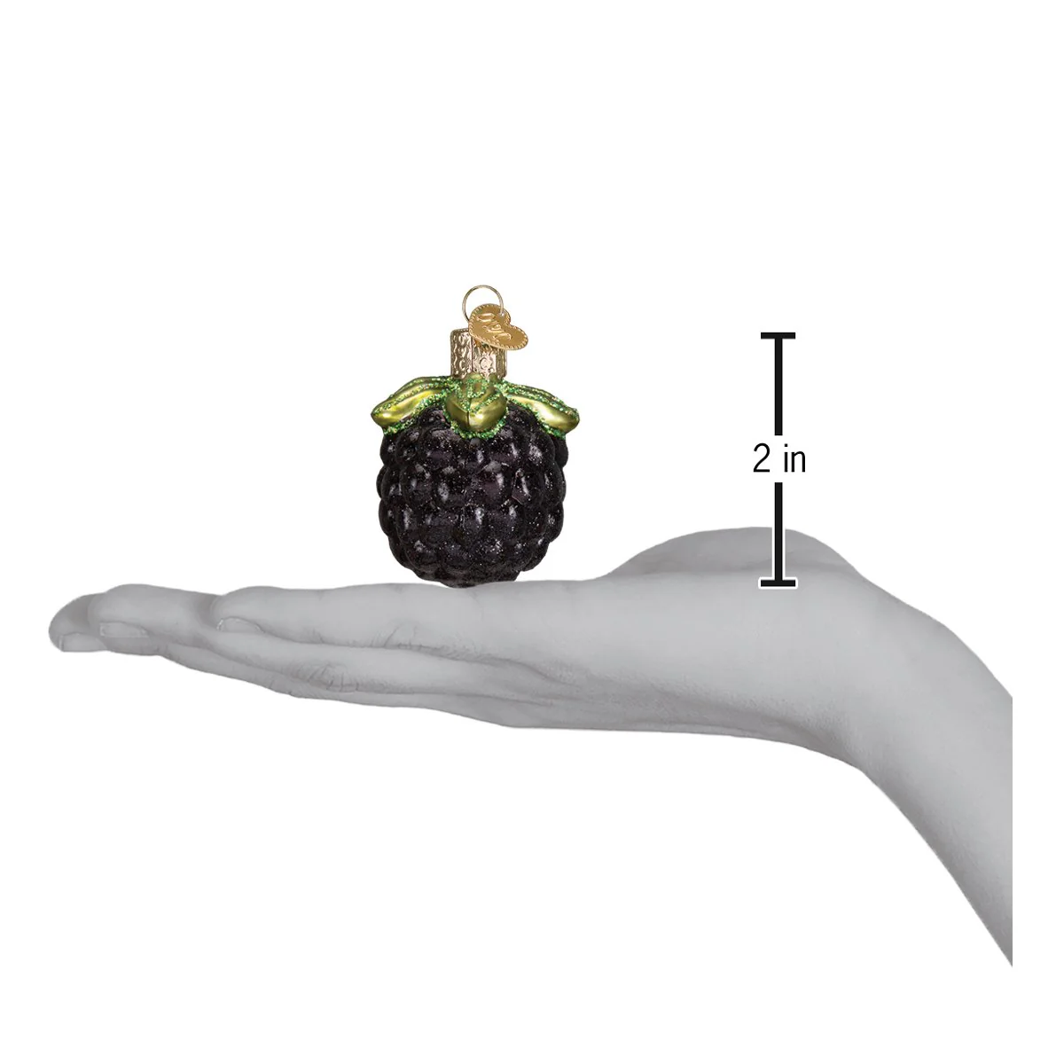 Blackberry Ornament by Old World Christmas - Image 3