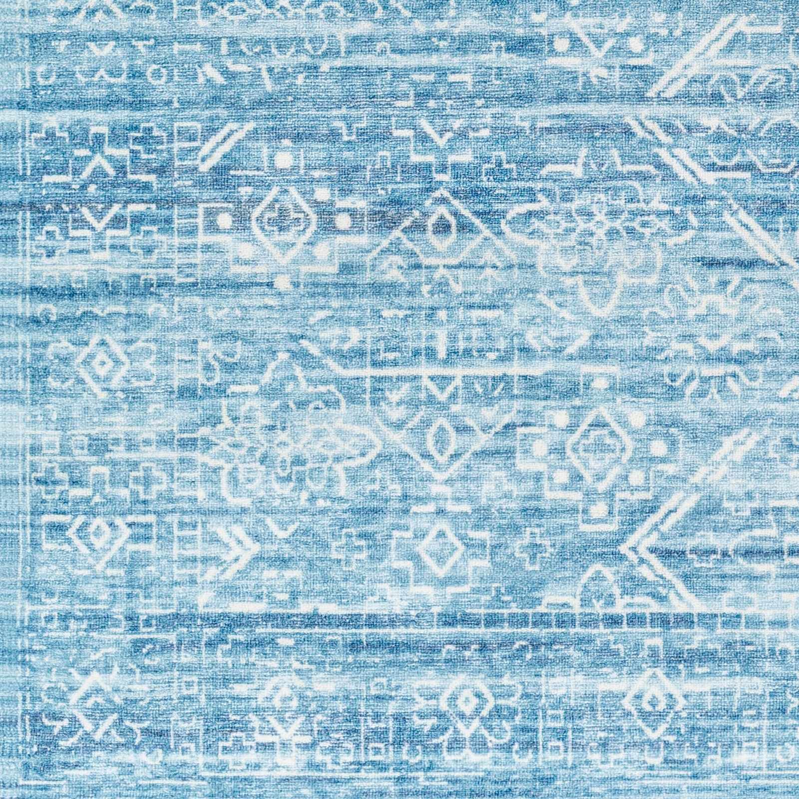 Blake Arctic Sky Washable Area Rug - Clearance - Image 7