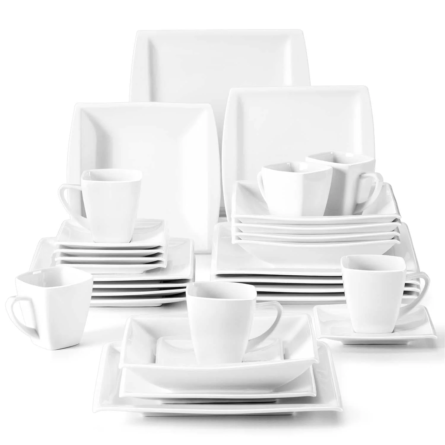 Blance Marble Grey 30 Piece Dinnerware Set - Image 8