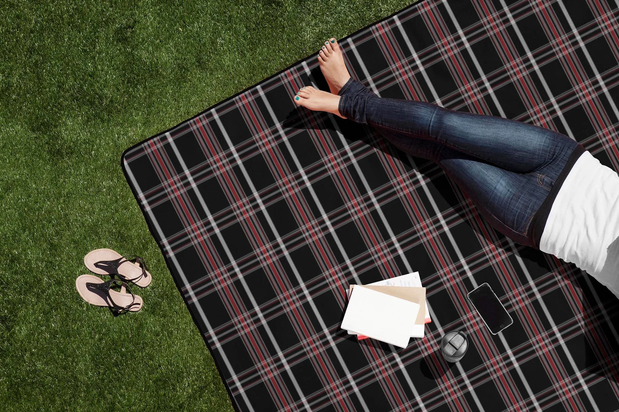 Blanket Tote XL Outdoor Picnic Blanket - Image 63