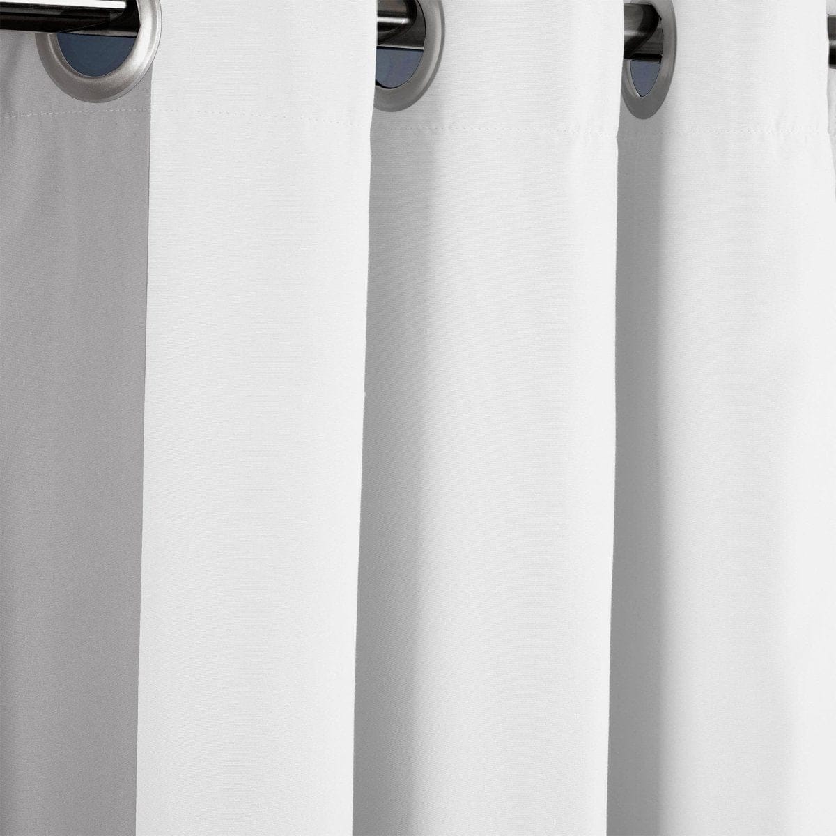 Block Border Blackout Window Curtain Panel - Image 12