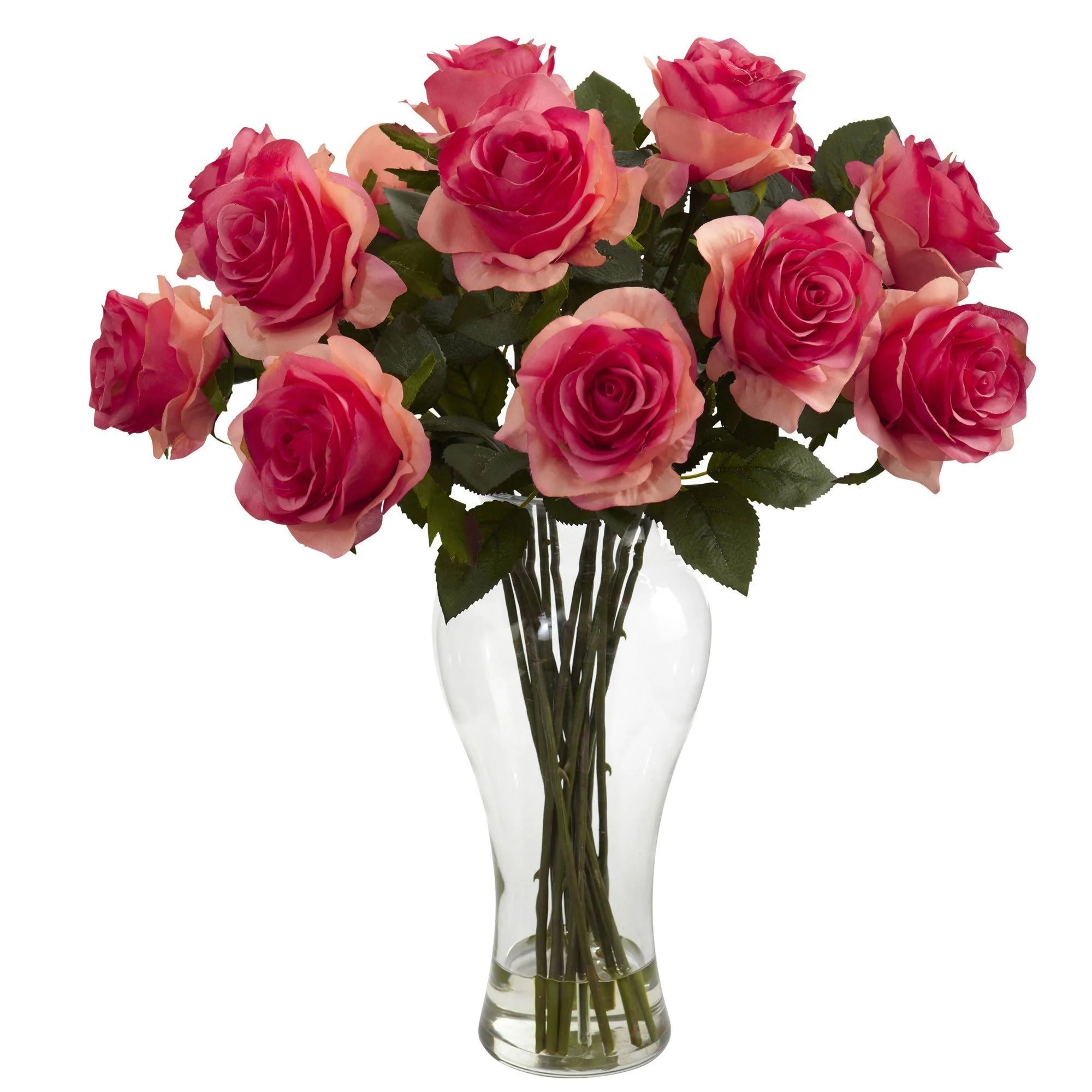 Blooming Roses w/Vase - Image 2