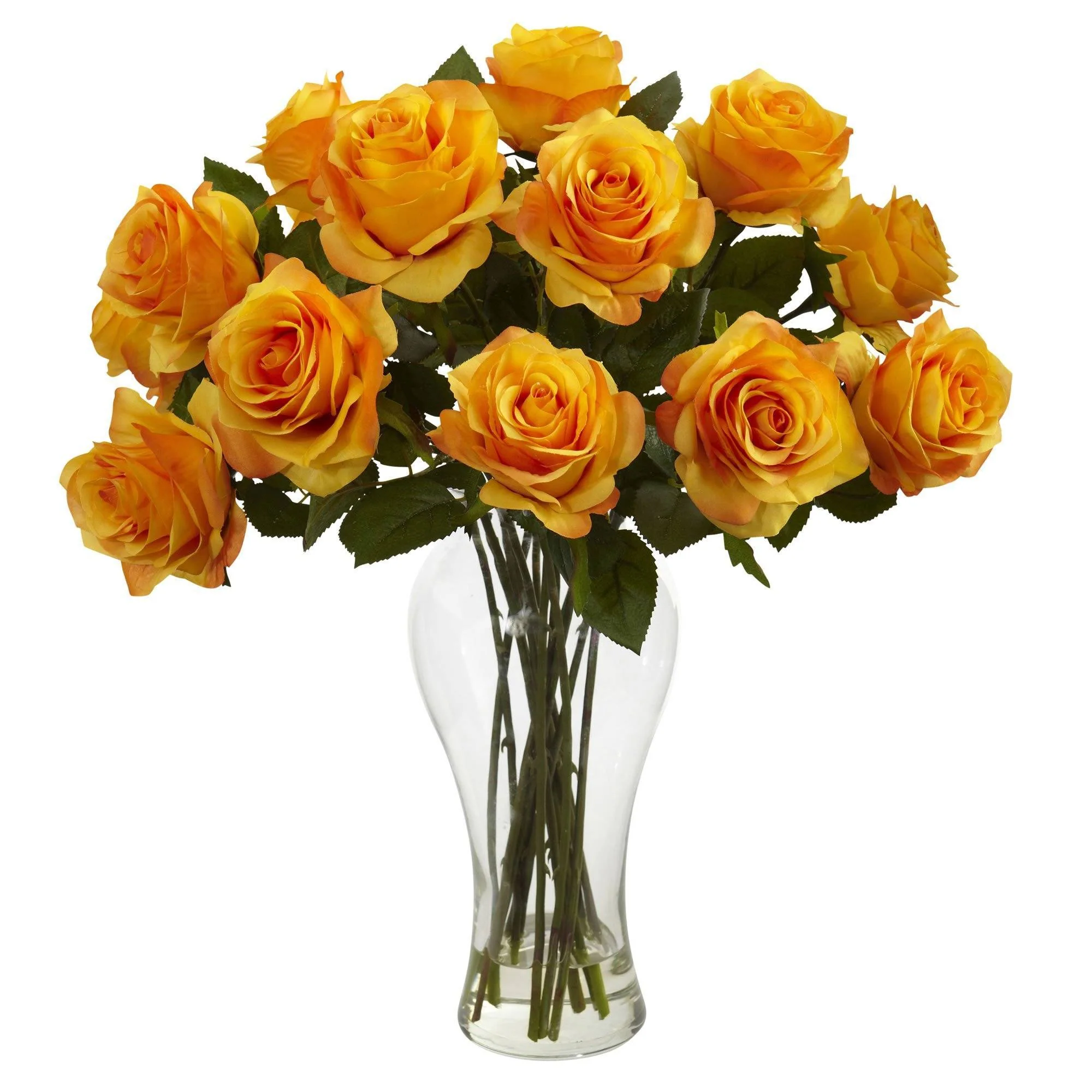 Blooming Roses w/Vase - Image 4