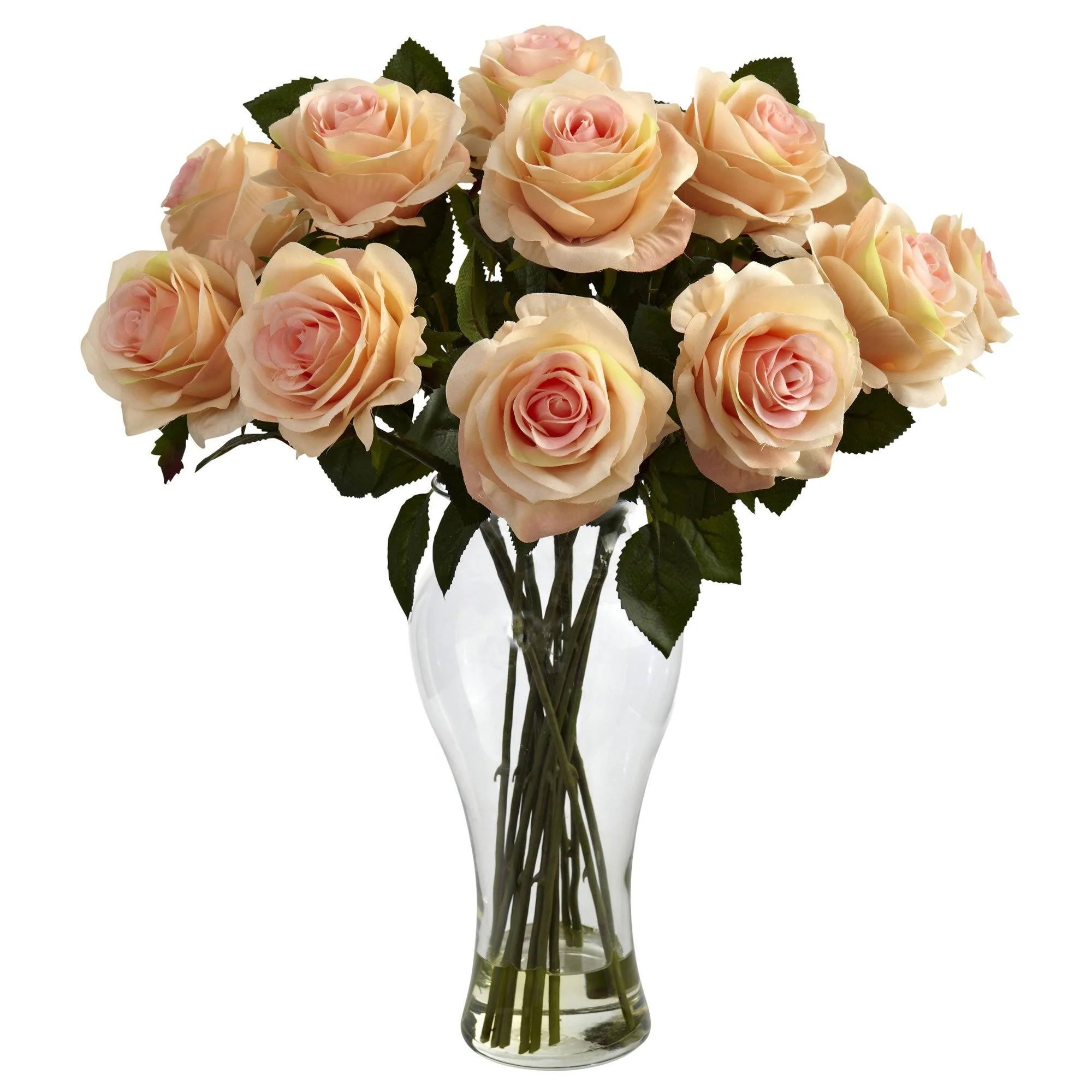 Blooming Roses w/Vase - Image 6