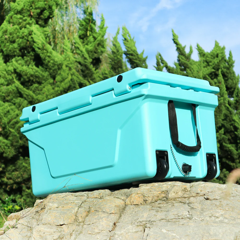 Blue 65QT Outdoor Cooler Ice Chest - Image 13