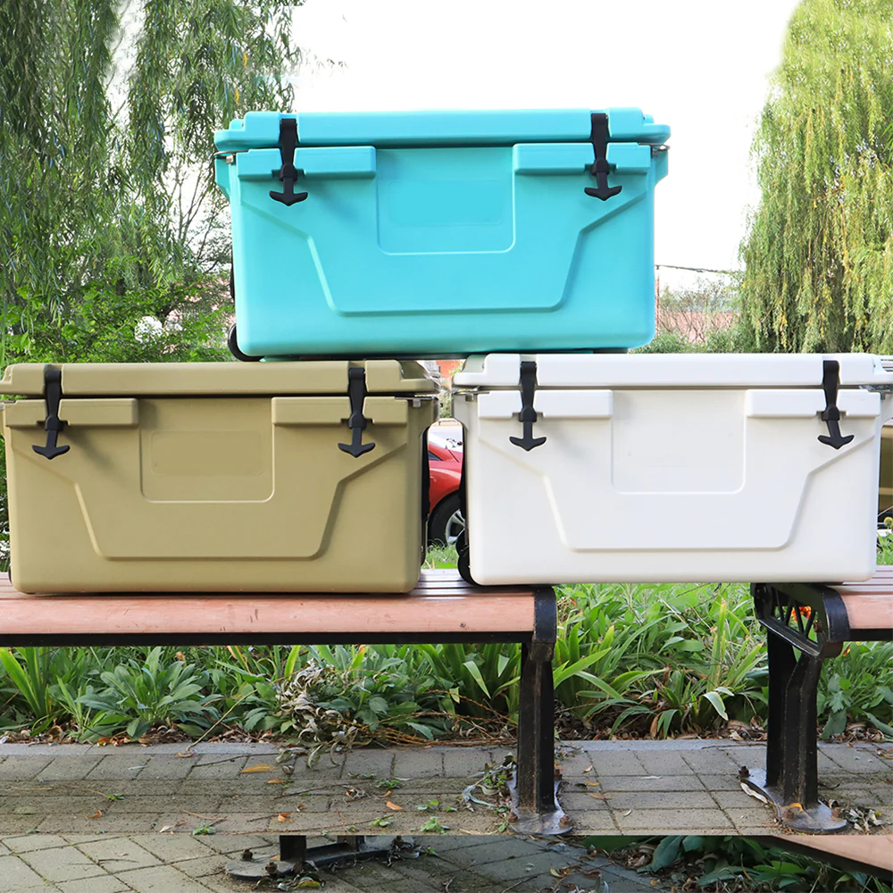 Blue 65QT Outdoor Cooler Ice Chest - Image 18