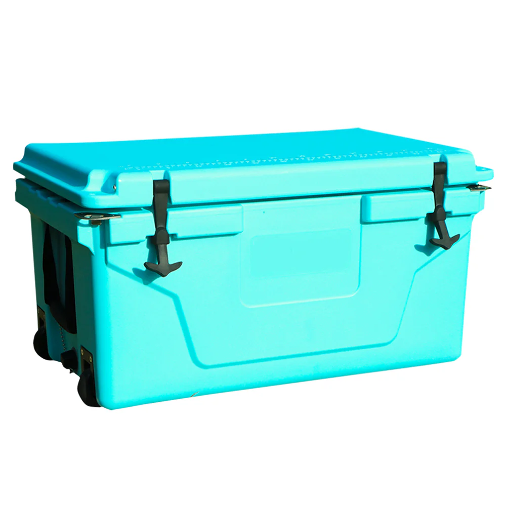Blue 65QT Outdoor Cooler Ice Chest - Image 2