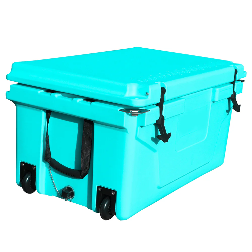 Blue 65QT Outdoor Cooler Ice Chest - Image 4