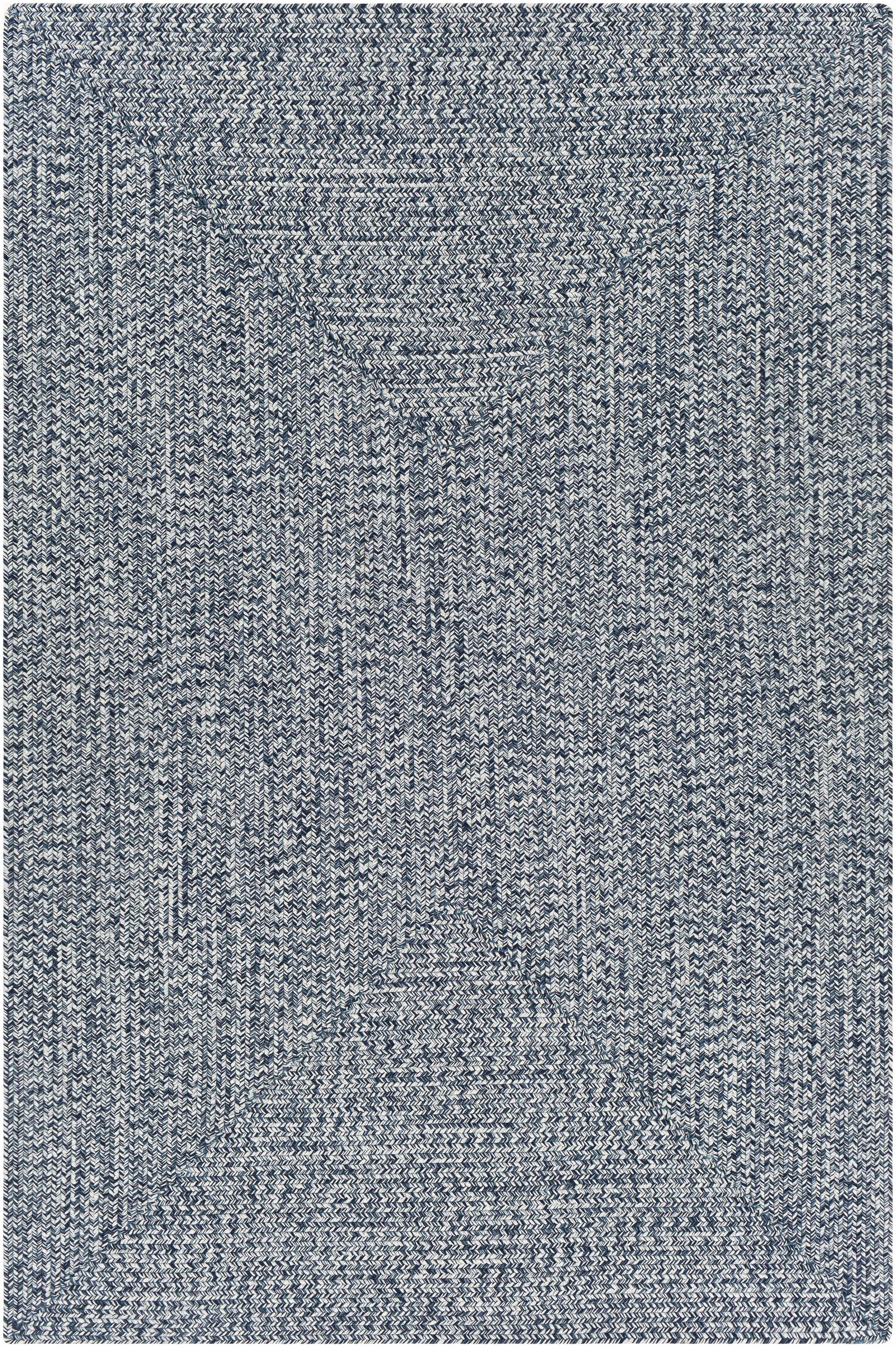 Blue Braided Faux Jute Rug - Image 12